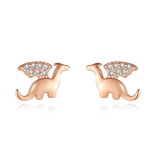 925 Sterling Silver Women Jewelry | Asymmetric Stud Earrings - F182 - Jewellery