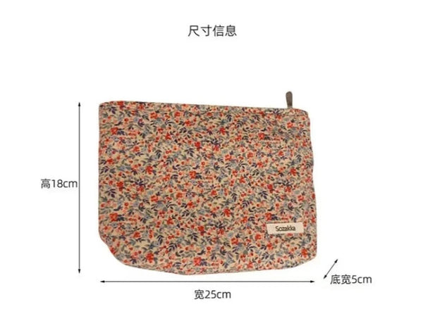Large cosmetic bag