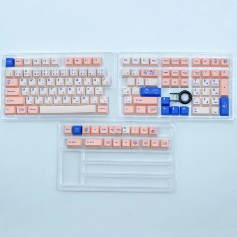 Pink keycaps set - Japanese version