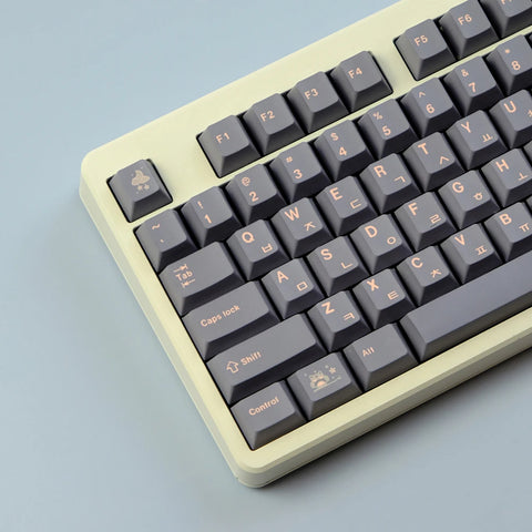 Grey keycaps set