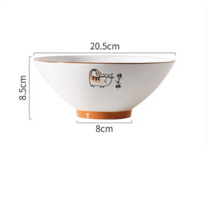 Large ramen bowl