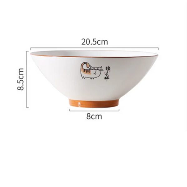 Large ramen bowl