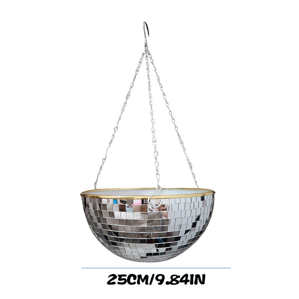 Disco Ball Planter - Home decor
