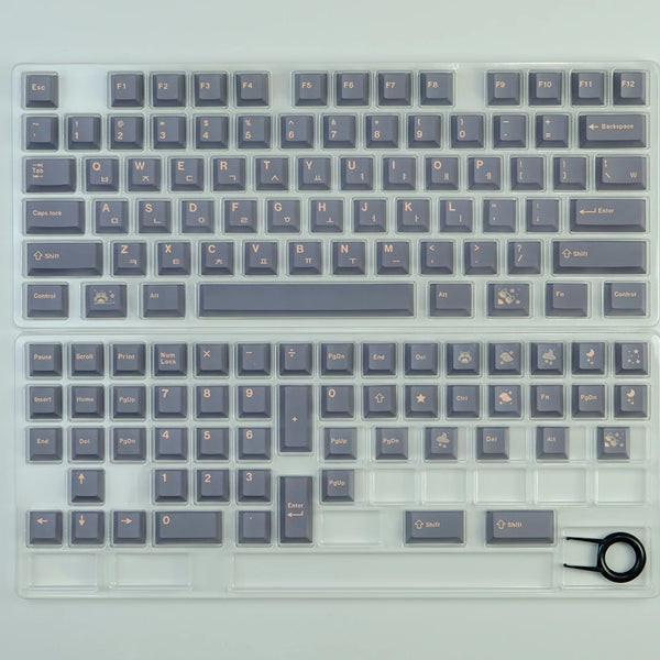 Grey keycaps set