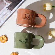 Large tea mugs - Home decor