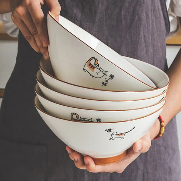 Large ramen bowl