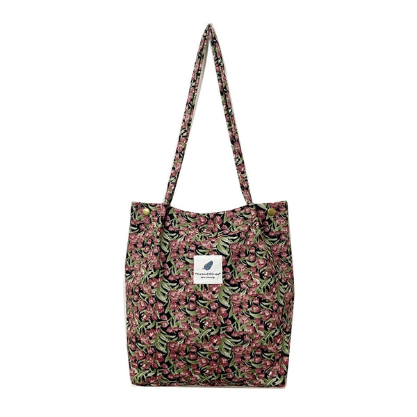 Printed tote bag