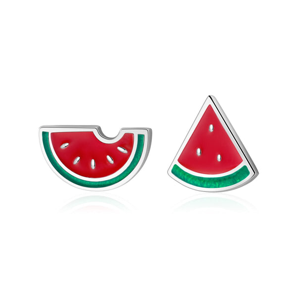 925 Sterling Silver Women Jewelry | Asymmetric Stud Earrings - DS572 - Jewellery
