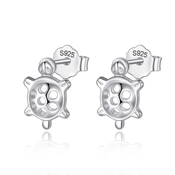 925 Sterling Silver Women Jewelry  | Asymmetric Stud Earrings