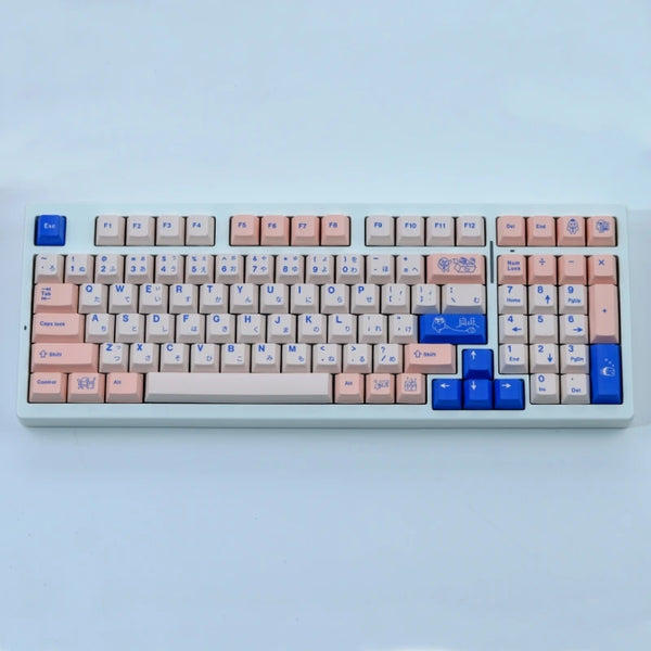 Pink keycaps set