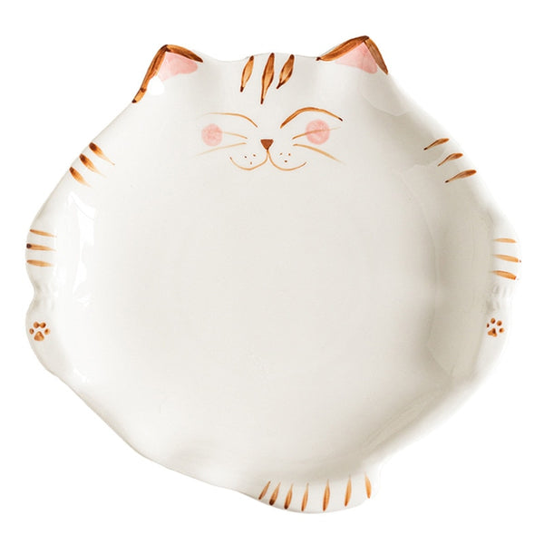 Cat shaped plates
