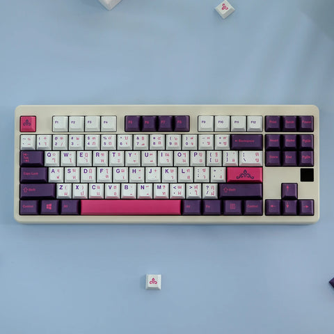 154 Keys GMK Thai Keycaps set - GMK THAI - Mechanical keyboard