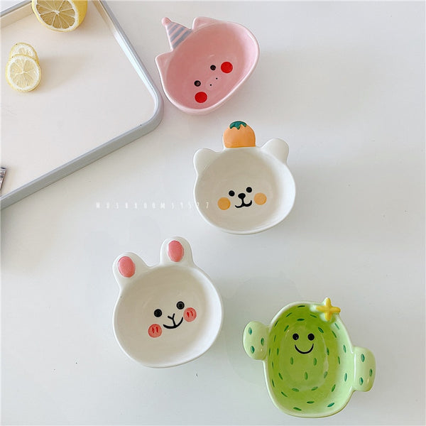 Cute Ceramic Dip Bowl - Home decor