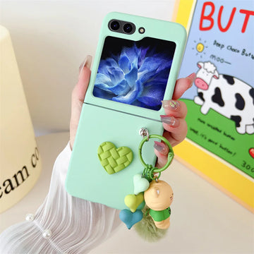 Pendant Case For Samsung Z flip5 - GreenGJ / For Samsung Z Flip 5