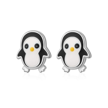 925 Sterling Silver Women Jewelry | Asymmetric Stud Earrings - DK036 - Jewellery