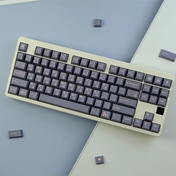 Grey keycaps set