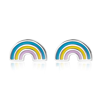 925 Sterling Silver Women Jewelry | Asymmetric Stud Earrings - ED131 - Jewellery