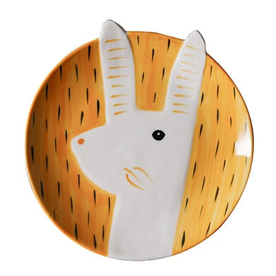 Animal-shaped Ceramic plates