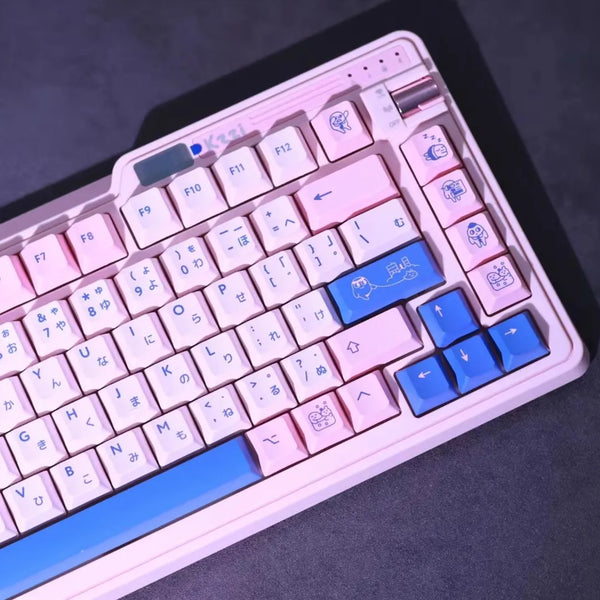 Pink keycaps set