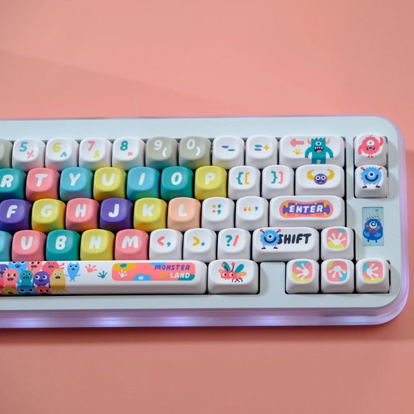 Cute keycaps set