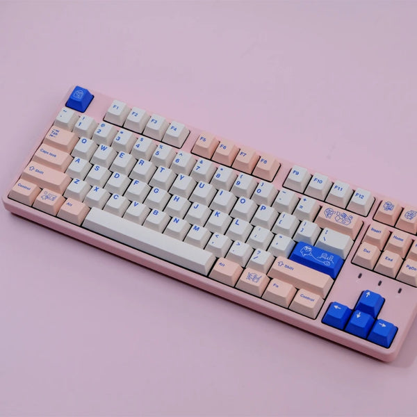 Roze keycaps-set 