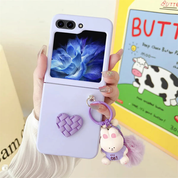 Pendant Case For Samsung Z flip5 - PurpleGJ / For Samsung Z Flip 5