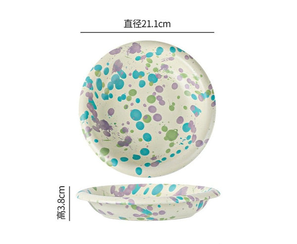 Colorful tableware