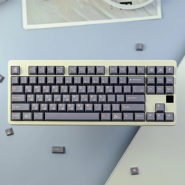 Grey keycaps set