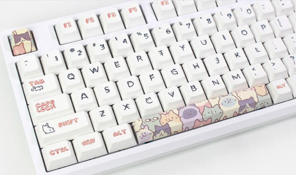 cat keycaps set