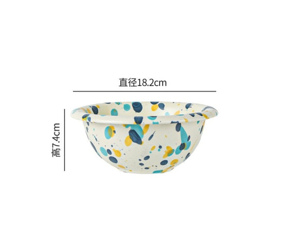 Colorful tableware