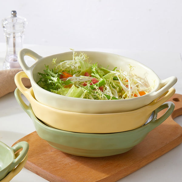 Handmade Ceramic noodle bowl - Homewear