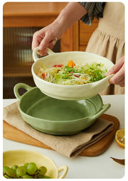 Handmade Ceramic noodle bowl - Homewear