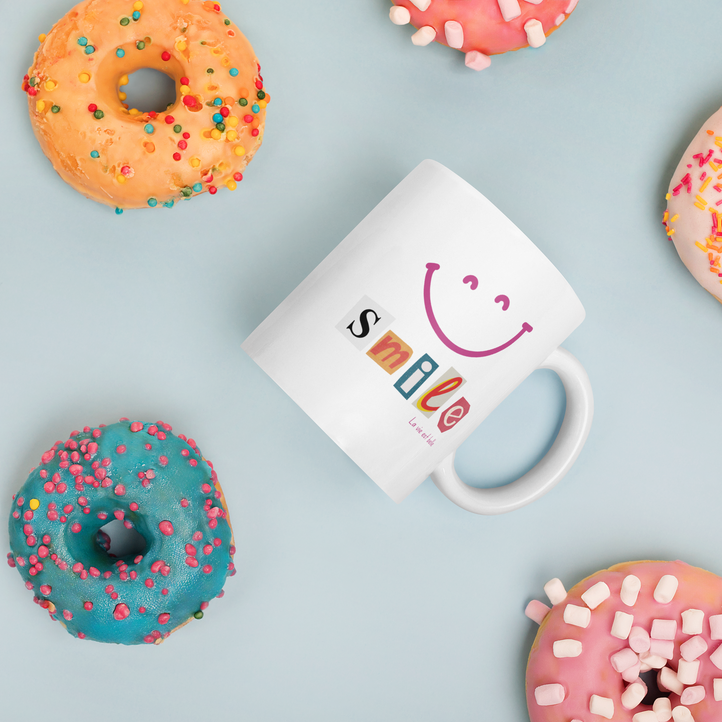 Porcelaine coffee mug - 11 oz