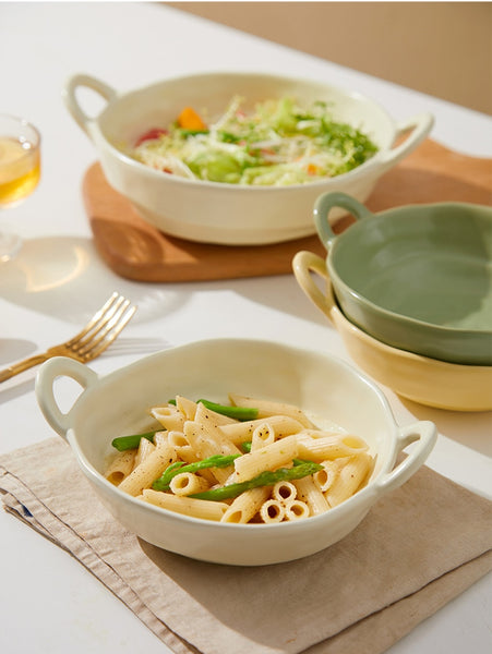 Handmade Ceramic noodle bowl - Homewear