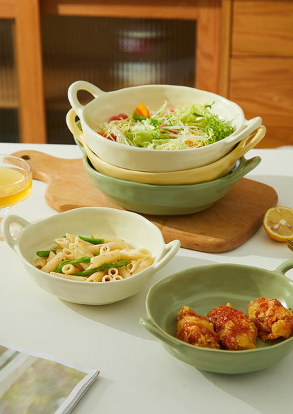 Handmade Ceramic noodle bowl - Homewear