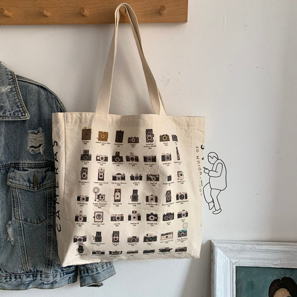 cotton tote bag camera / china