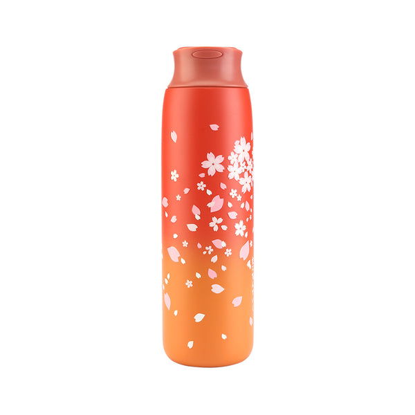 400ml stainless steel thermos 440ml / sakura-red