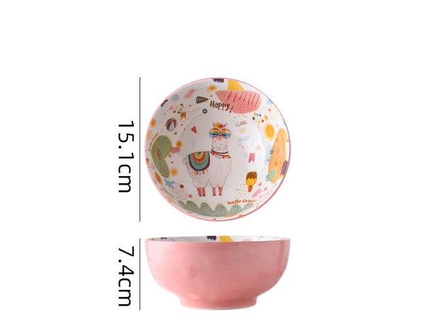 Ceramic Tableware | Pink tableware