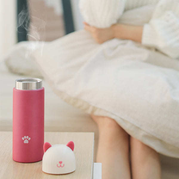 cute stainless steel vacuum thermos