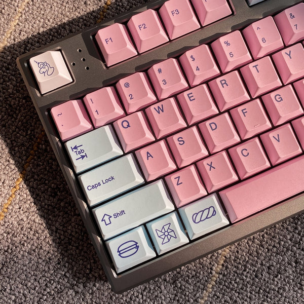 gmk-key acid house keycap cherry profile for mx switch gk61 64 108 6.25u/7u space bar sweet girl dye sublimation anime japan key