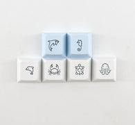 kawaii keycaps without keyboard | cute keycaps set | japanese keycaps set