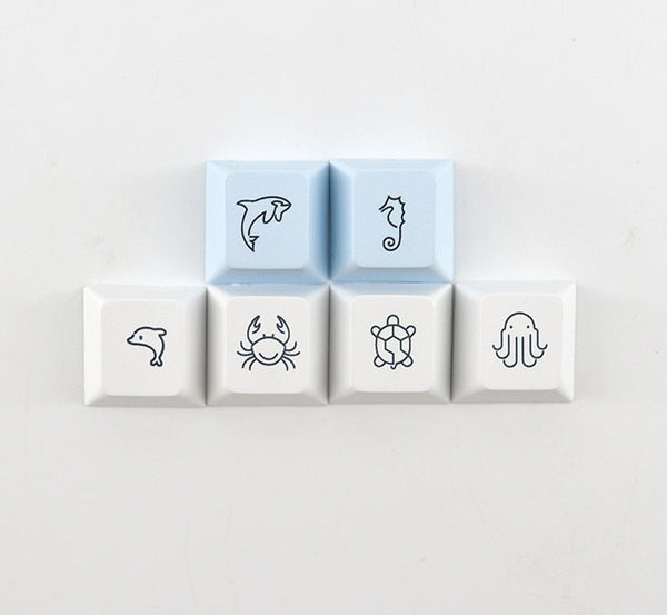 kawaii keycaps without keyboard | cute keycaps set | japanese keycaps set