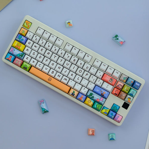 Anime keycaps set 