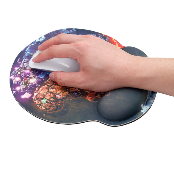 Mouse Pad and Keyboard Wrist Rest Set