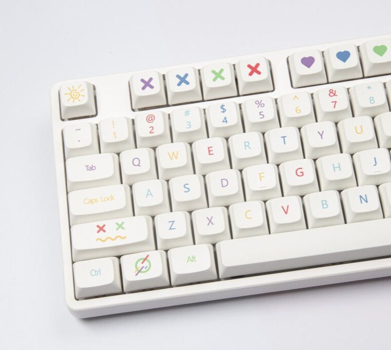 XDA Keycaps 127 Keys XDA Profile PBT