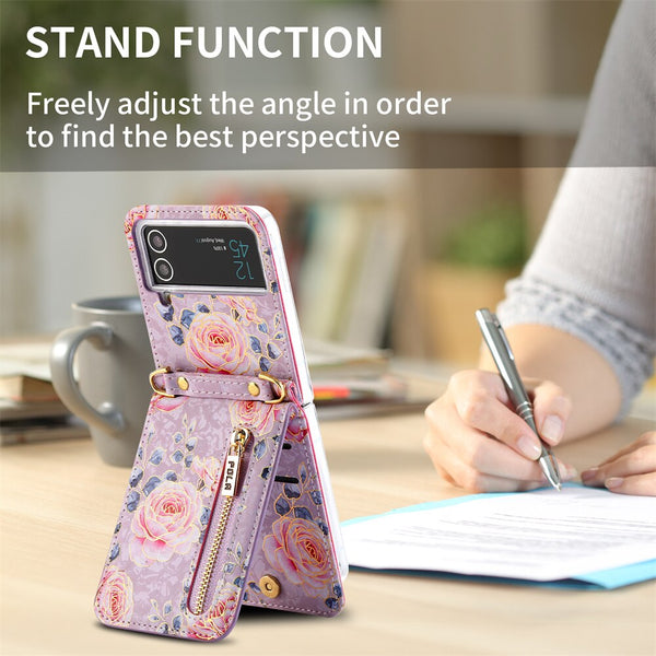 Crossbody Phone Case for Samsung Galaxy Z Flip 4 - phone case