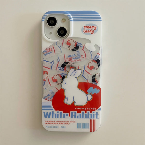 Kawaii White Rabbit iPhone Cases for IPhone 11 12 13 14 Pro Max - for iPhone 11