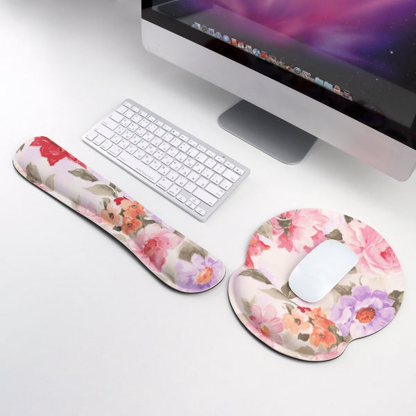 Mouse Pad and Keyboard Wrist Rest Set - 07 Set