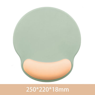 Mouse Pad with Keyboard Wrist Rest Set - moss green