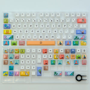 Anime keycaps set 